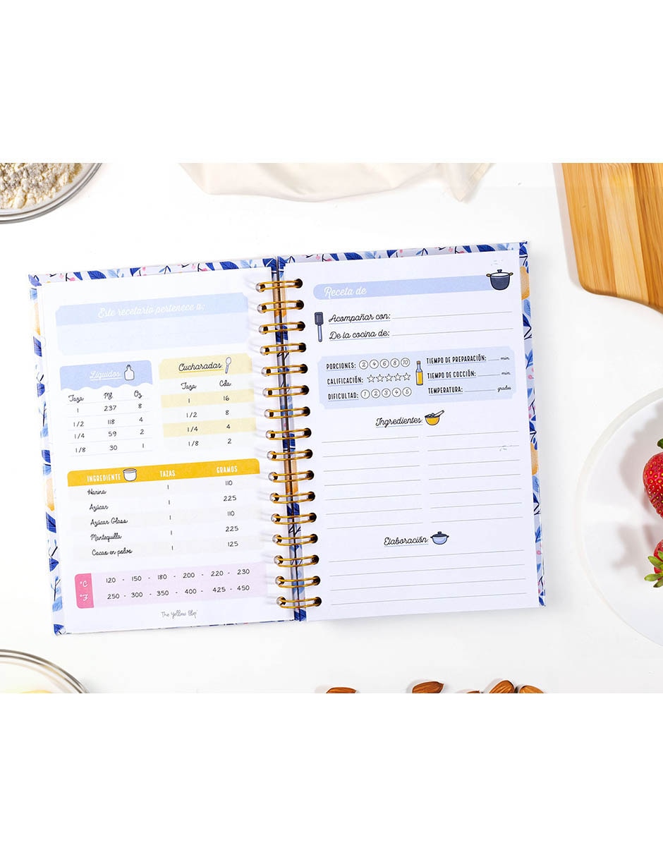 Libreta para recetas 2