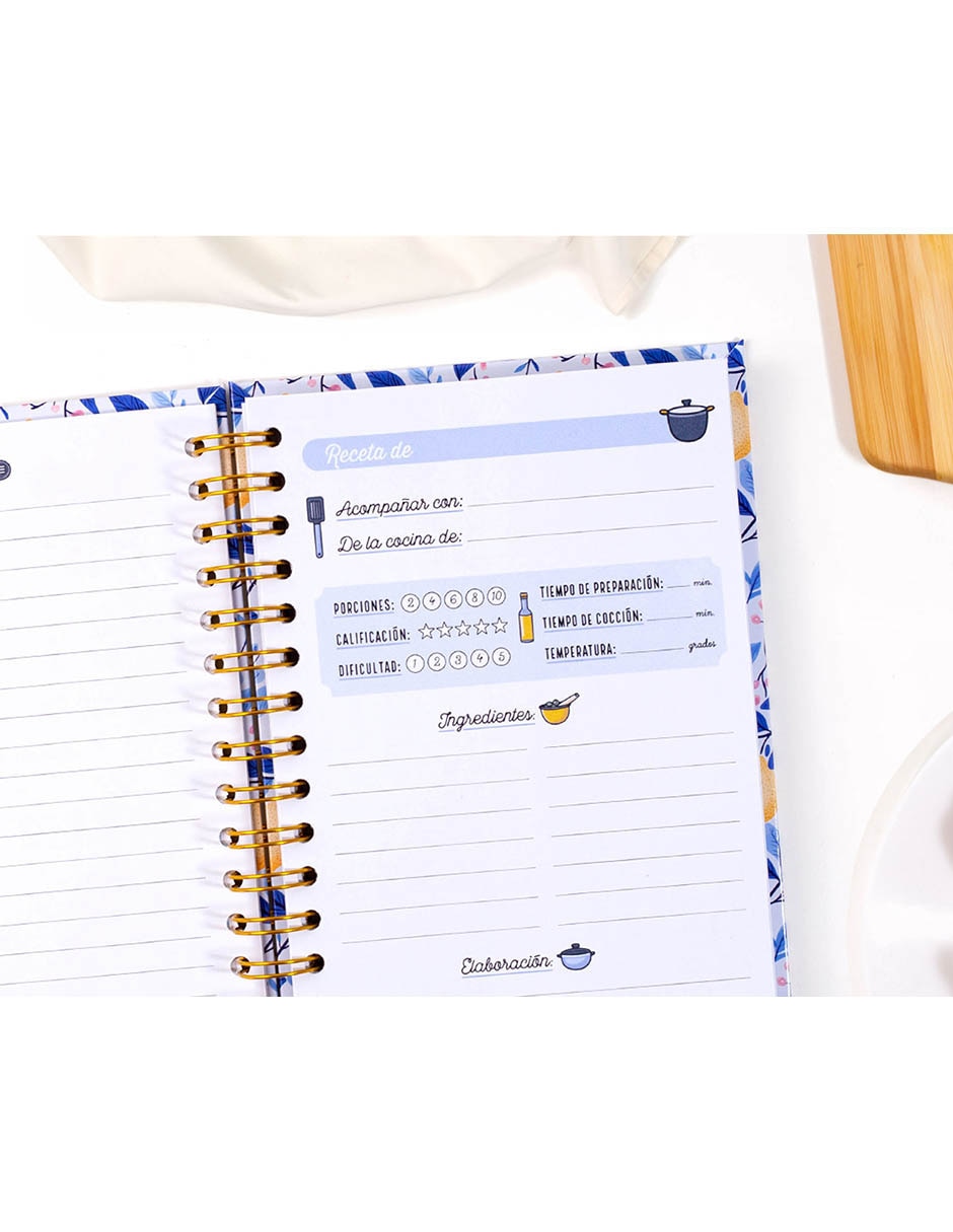 Libreta para recetas 8