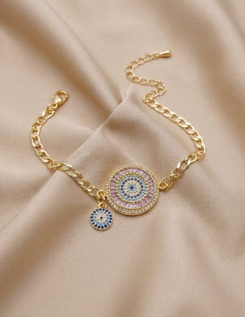 Pulsera de oro amarillo con 18 k 2