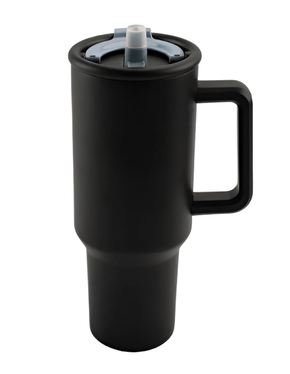 Termo doble pared de acero inoxidable con tapa doble rosca 1.1 L Termo doble pared de acero inoxidable con tapa doble rosca 1.1 L