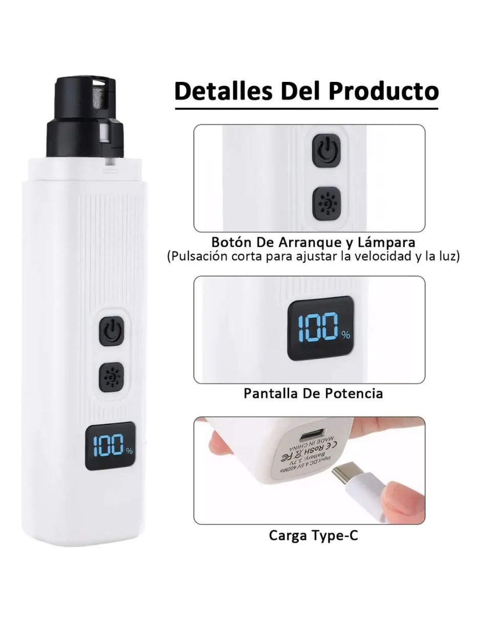 Limador para uñas de mascota