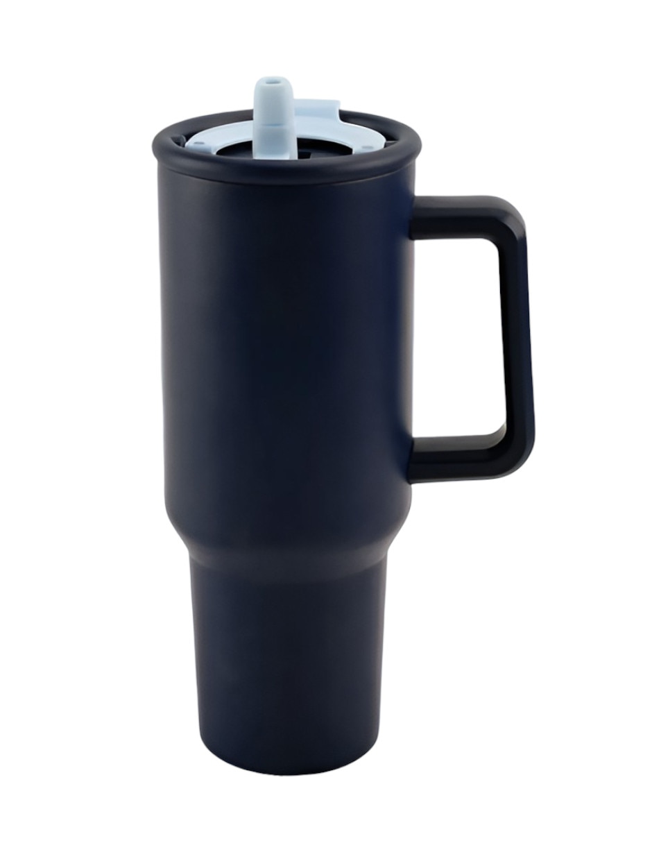 Termo doble pared de acero inoxidable con tapa doble rosca 1.1 L Termo doble pared de acero inoxidable con tapa doble rosca 1.1 L