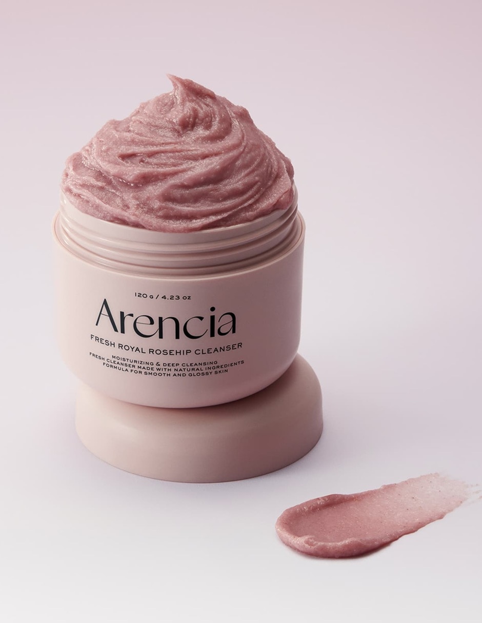 Limpiador facial de arroz y aceite de rosa de Mosqueta para hidratar 2