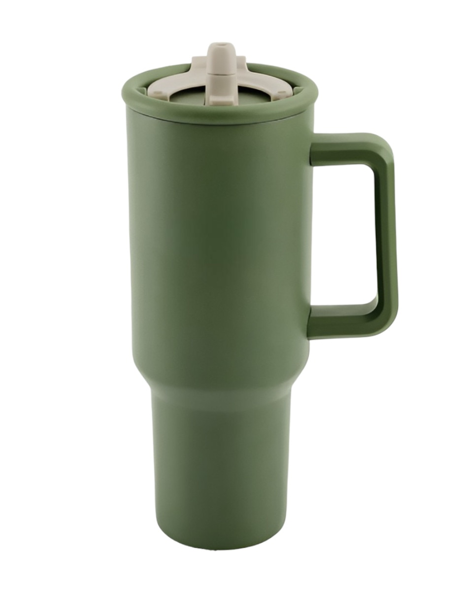 Termo de Acero inoxidable con tapa doble rosca 1.1 L