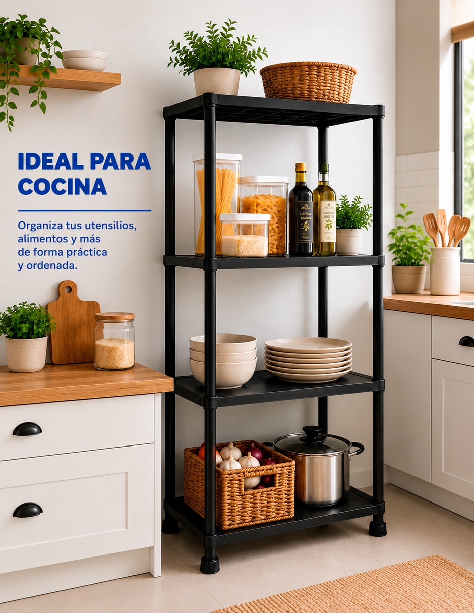 Estante de plástico ES4N1205035PNE 9
