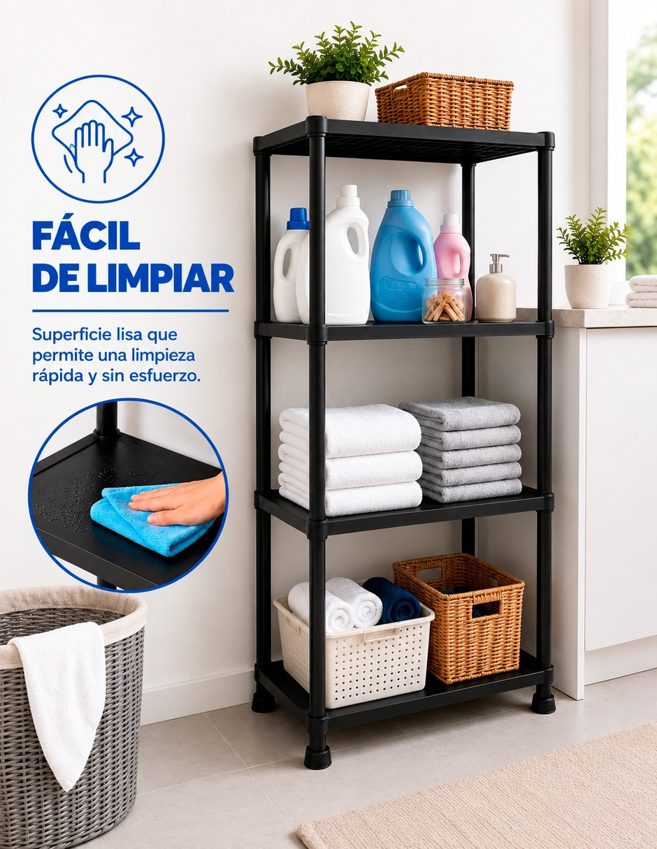 Estante de plástico ES4N1205035PNE 6