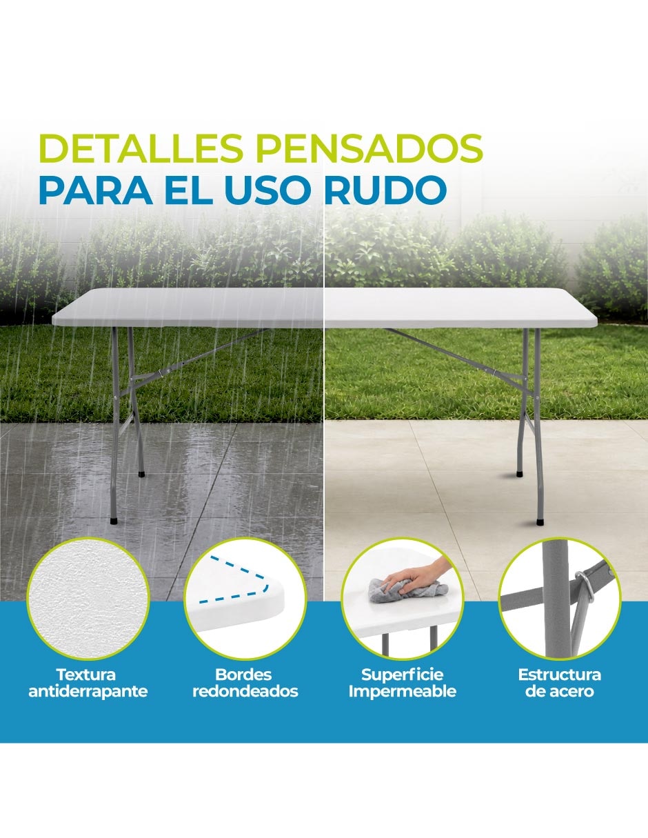 Mesa para jardín