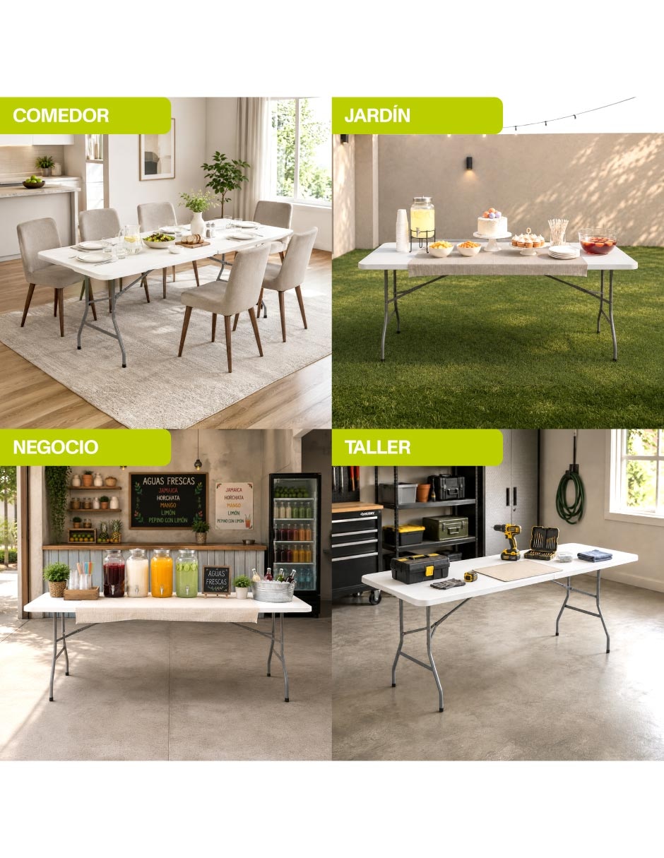 Mesa para jardín