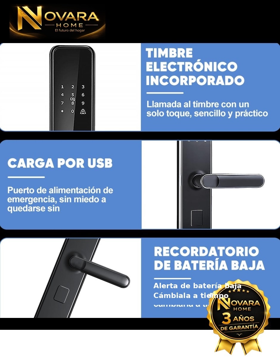 Cerradura smart l7 11