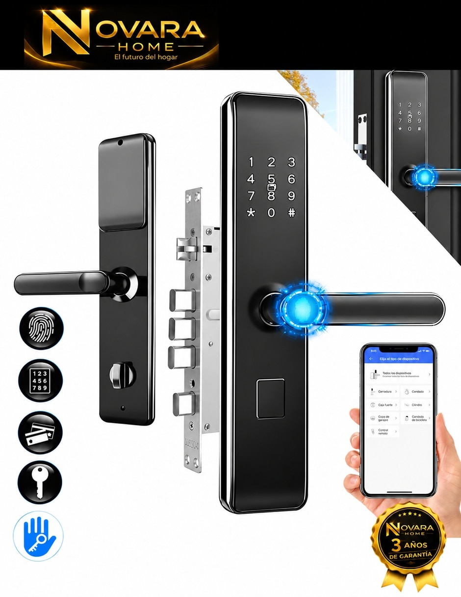 Cerradura smart l7 10