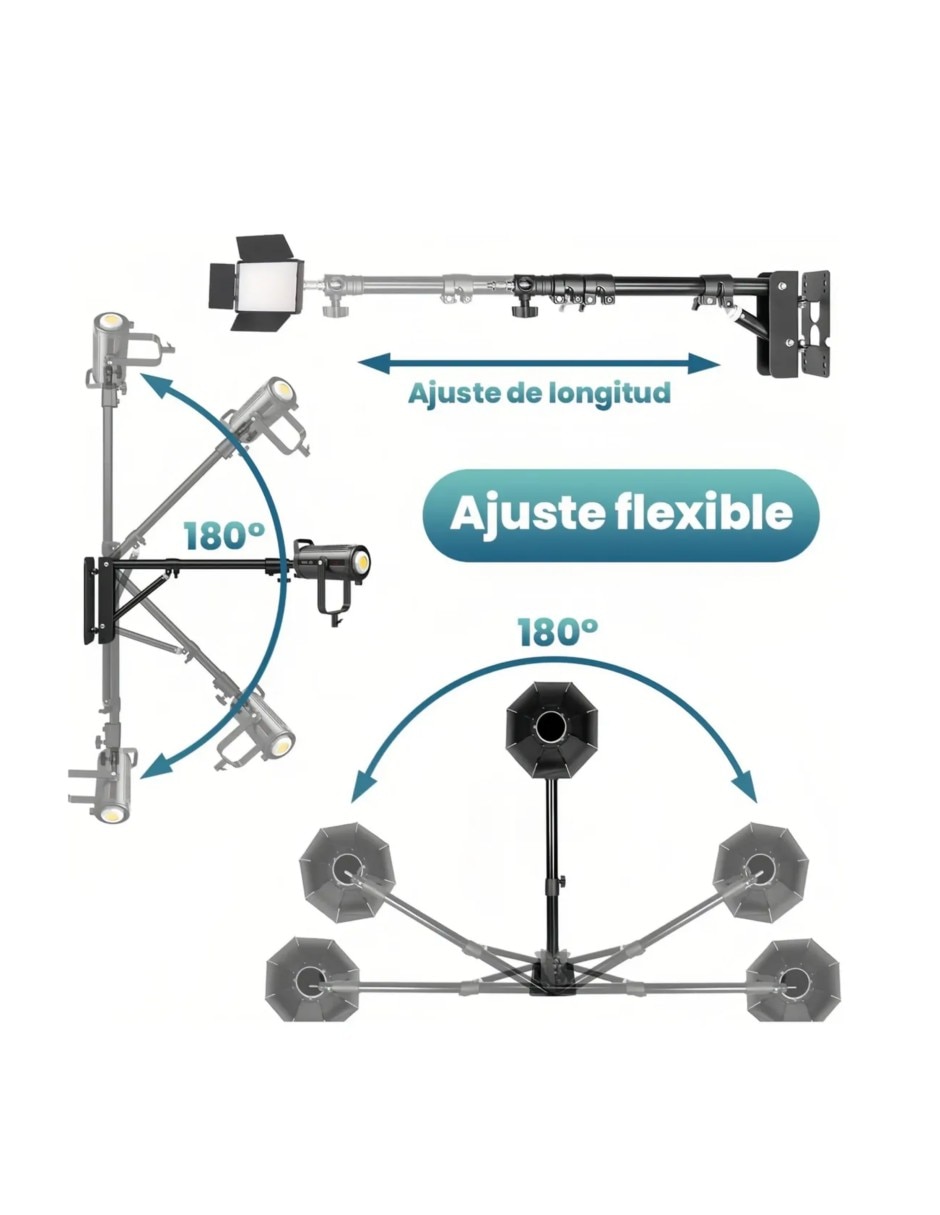 Soporte para estantes de aluminio 4