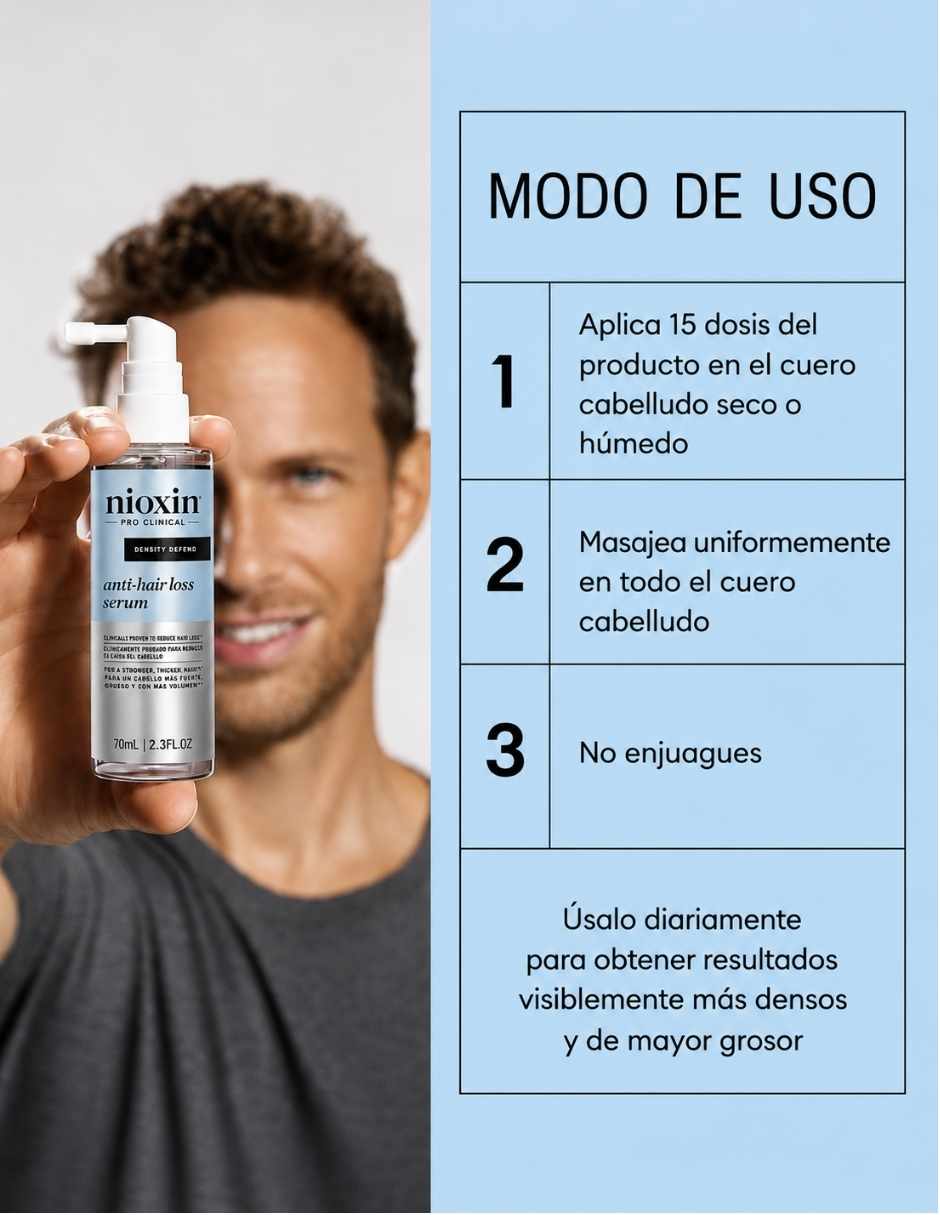 Sérum anticaída para cabello debilitado 70 ml
