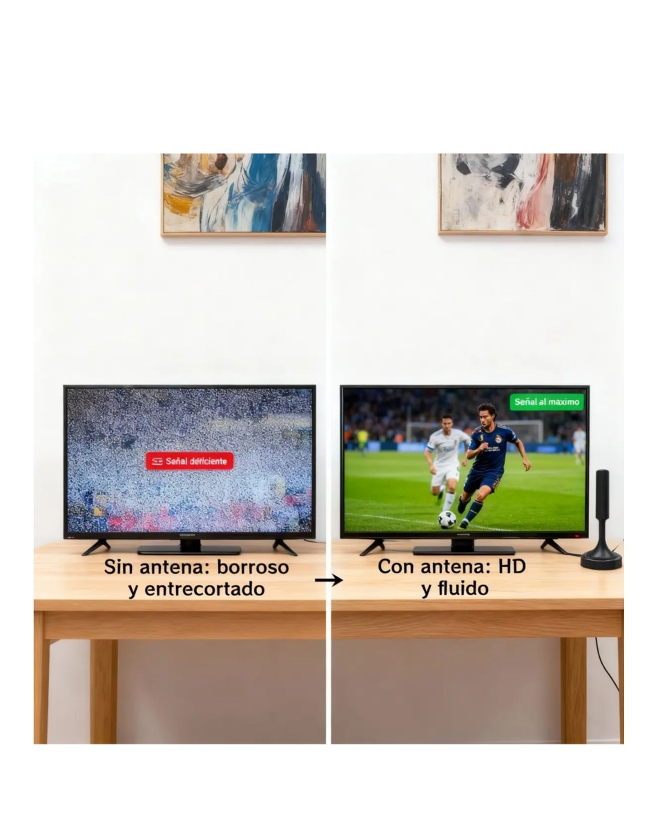 Antena HD/TV de Radio