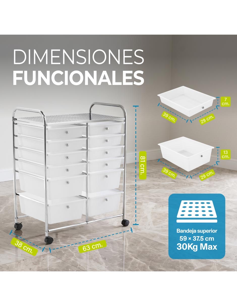 Mueble auxiliar para Estética 7