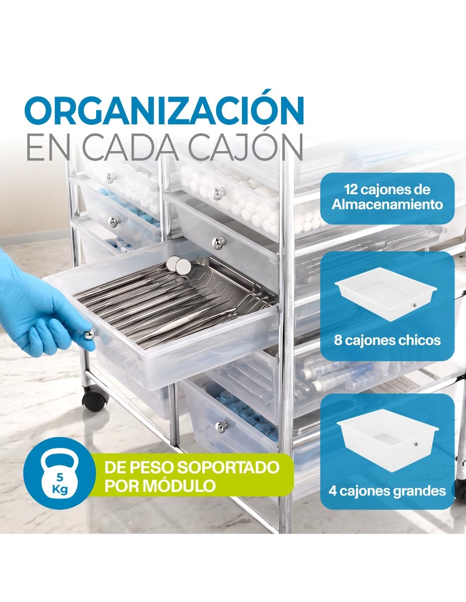 Mueble auxiliar para Estética