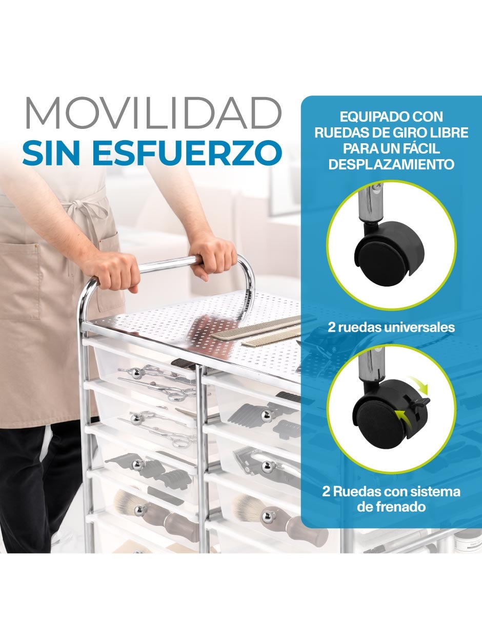 Mueble auxiliar para Estética