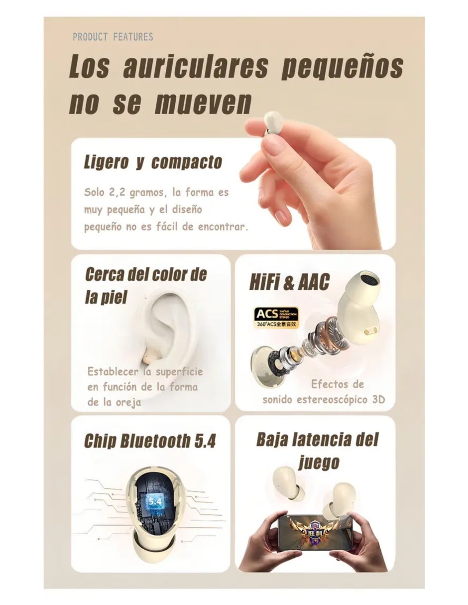 Audífonos In-Ear inalámbricos