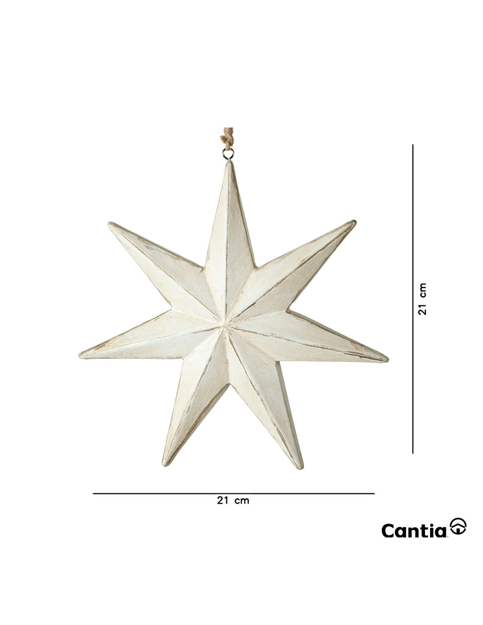 Colgante decorativo Estrella Elena 5