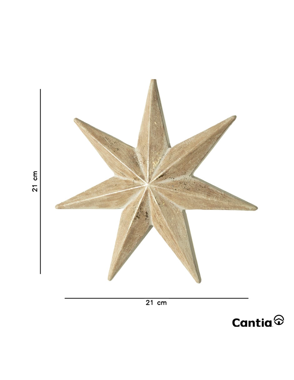 Colgante decorativo Estrella Elena 5