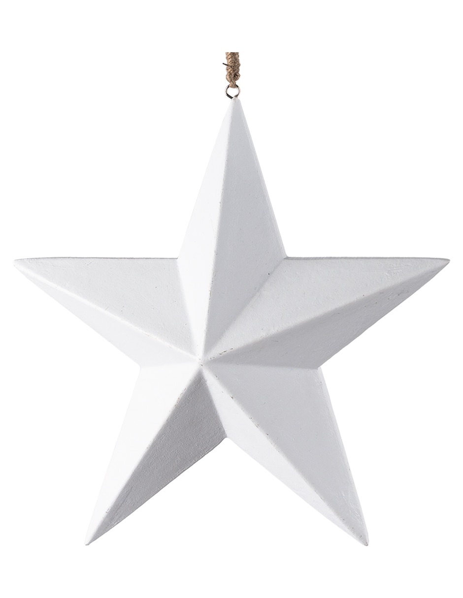 Colgante decorativo estrella 4