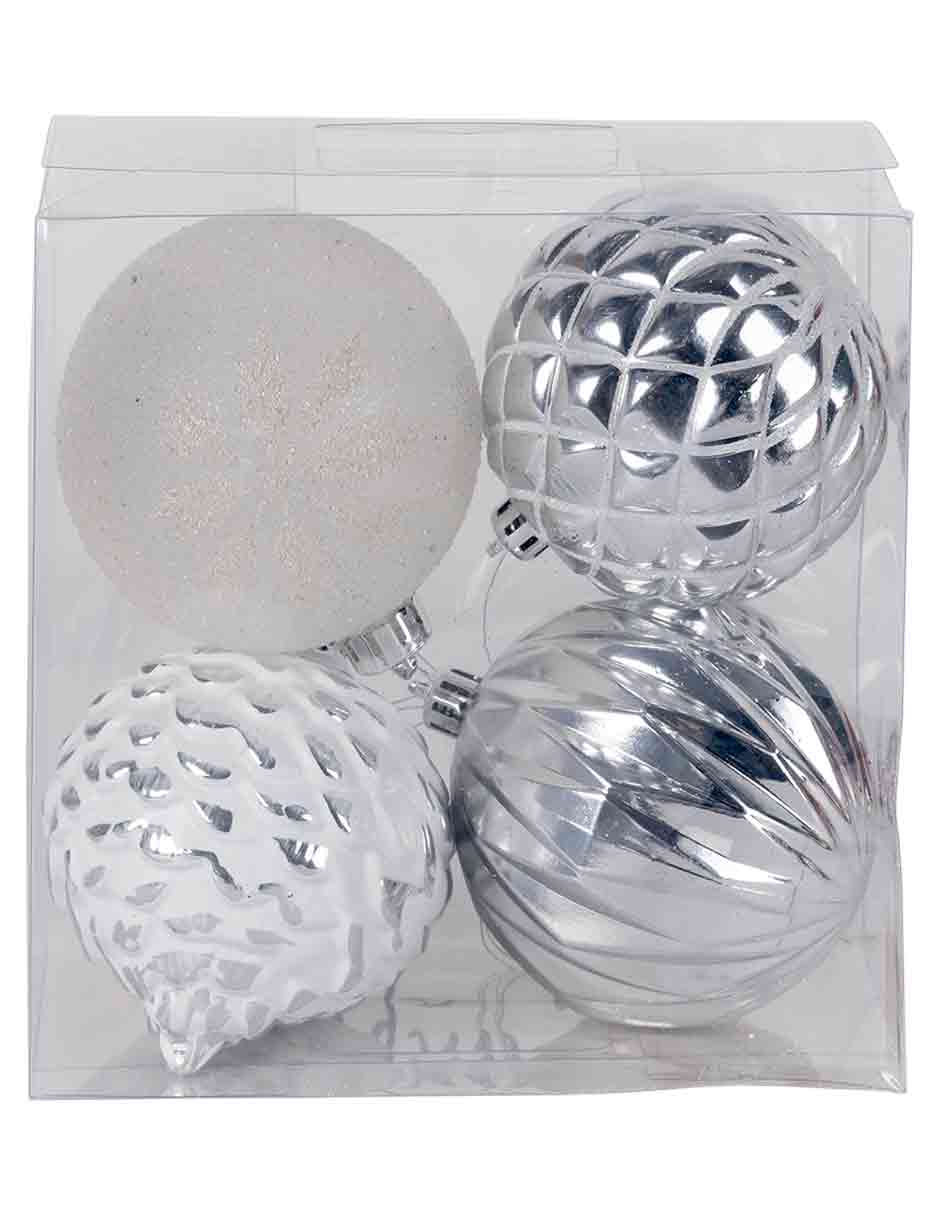 Set de esfera navideña con 8 piezas