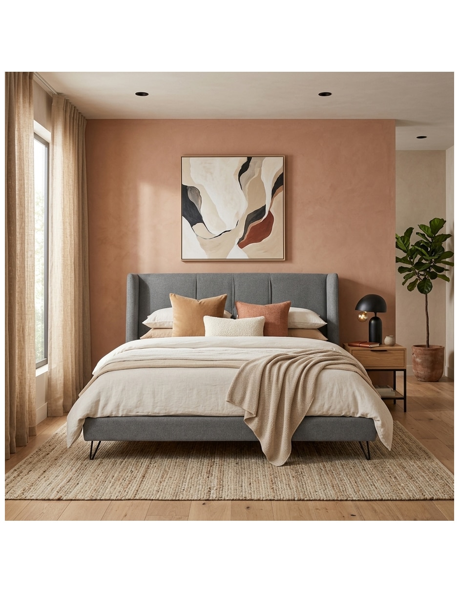 Base para cama hampton de madera 9