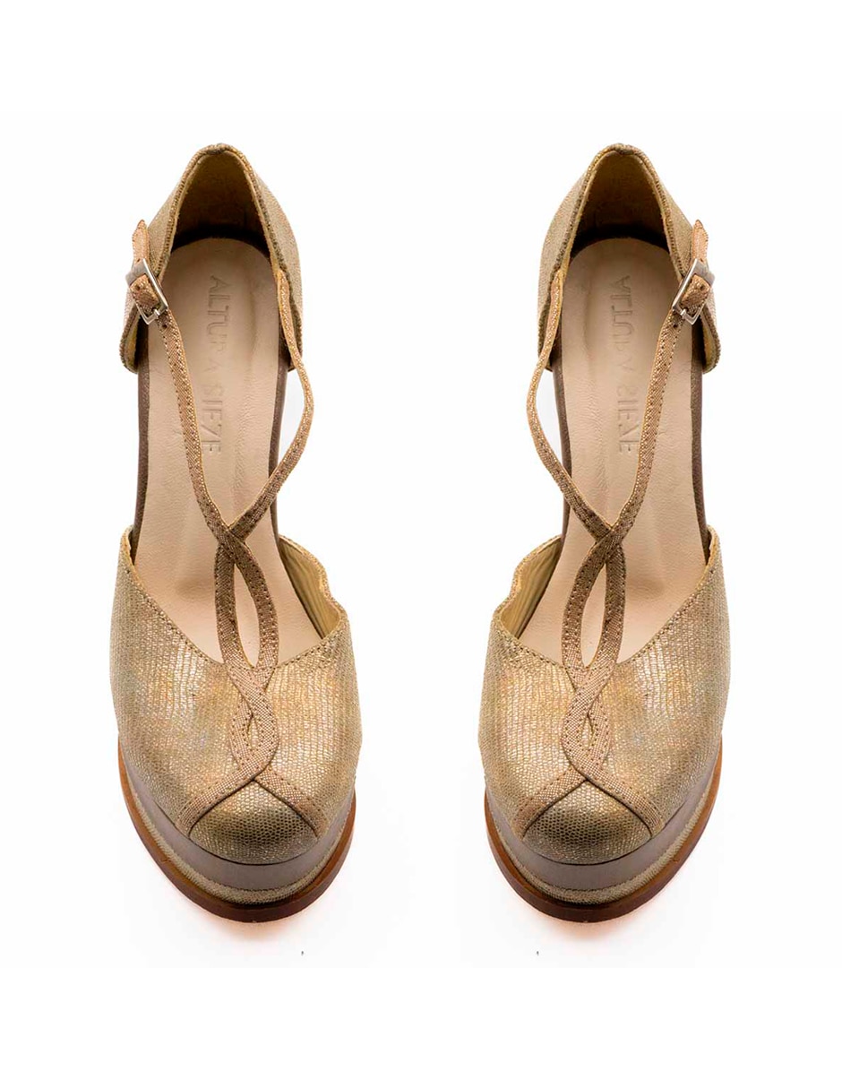 Zapatilla de piel 4