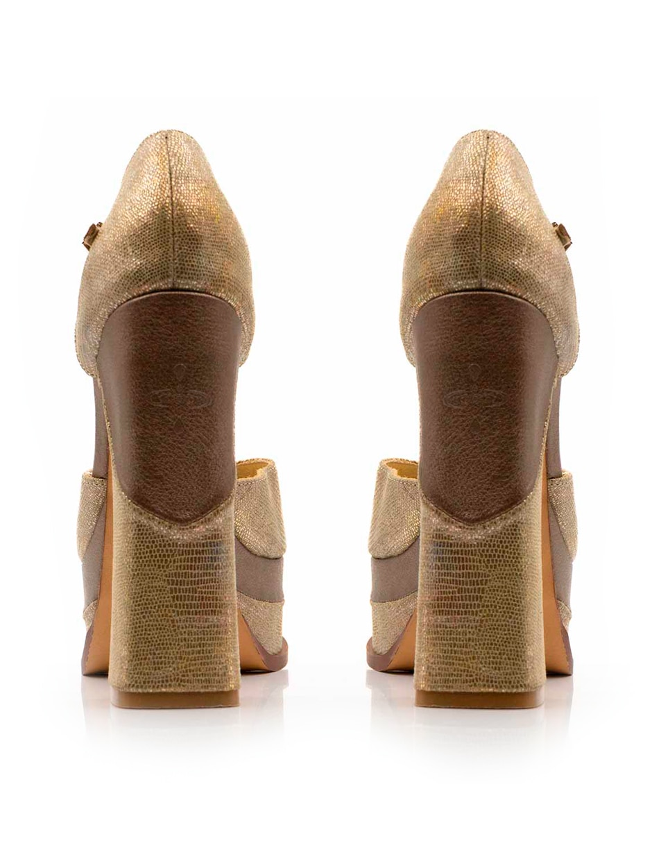 Zapatilla de piel 2