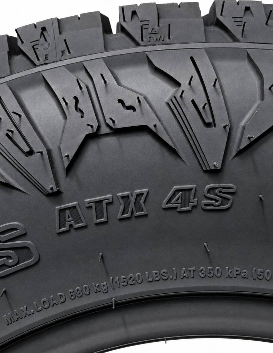 Set de llantas para auto ATX 4S 27x / 8.5 R14 5