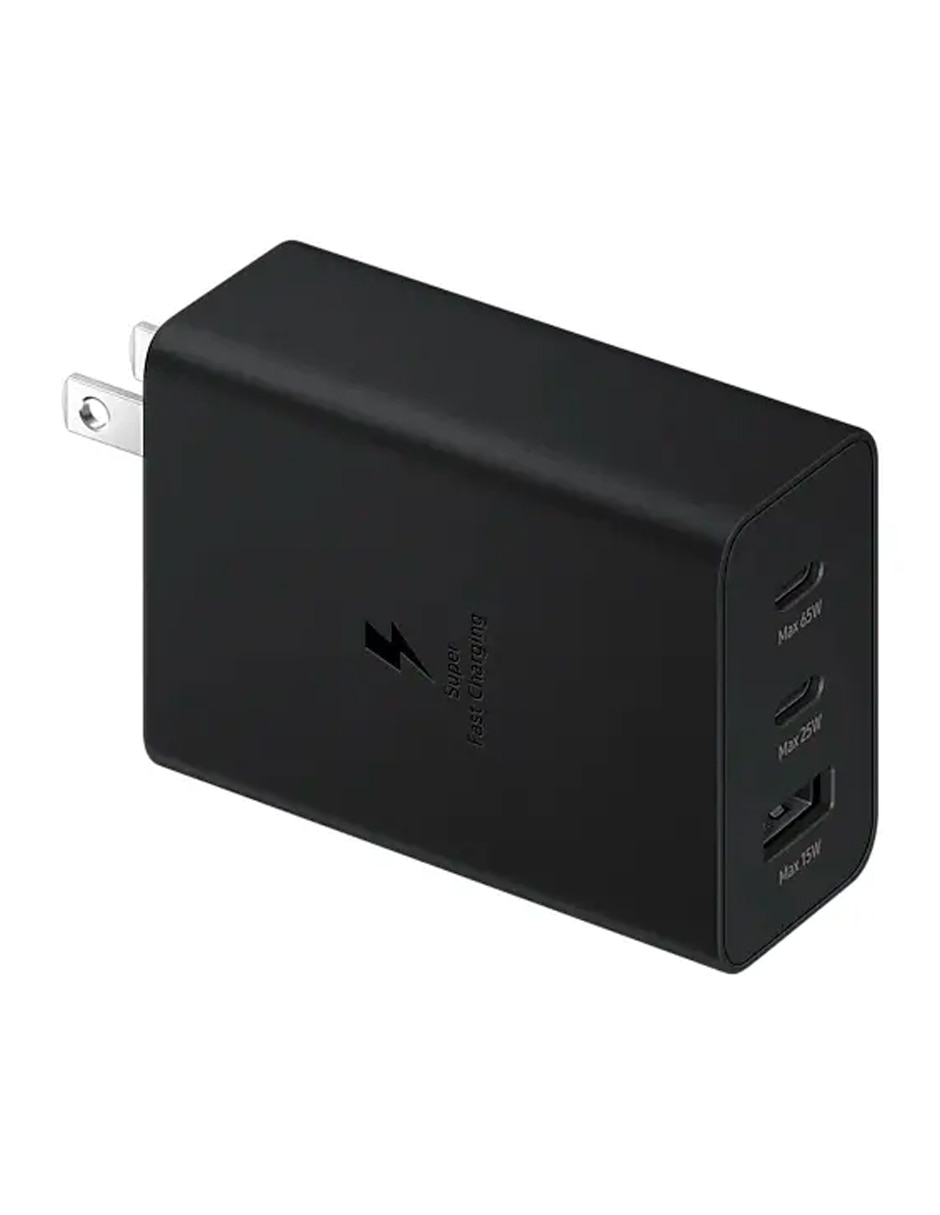 Adaptador de corriente adapter trio universal 65 W 3