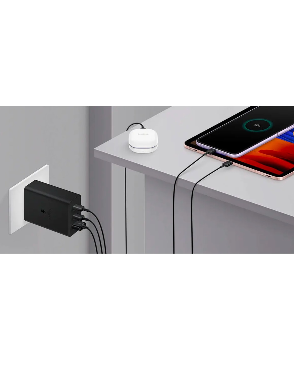 Adaptador de corriente adapter trio universal 65 W 2
