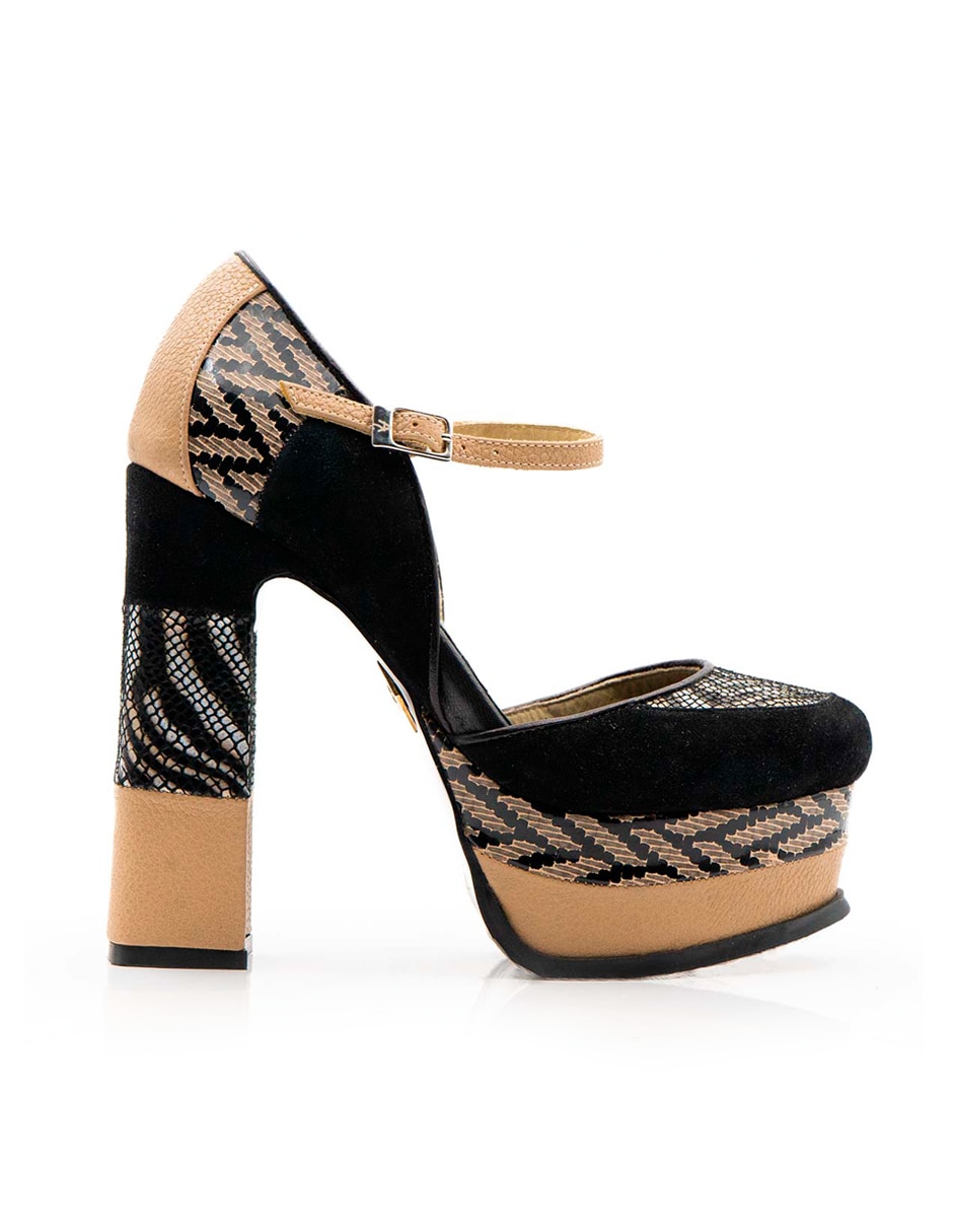 Zapatilla de piel Zapatilla de piel