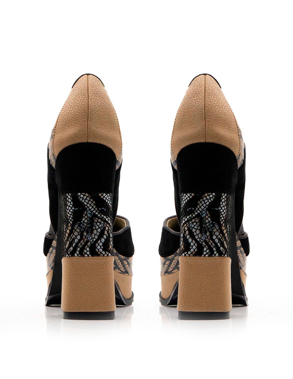Zapatilla de piel 2