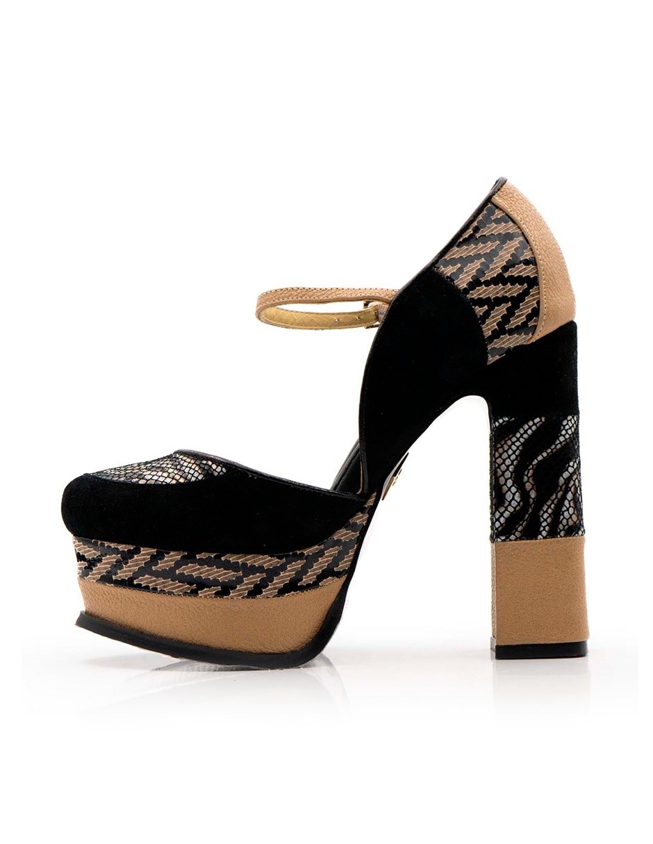 Zapatilla de piel 3