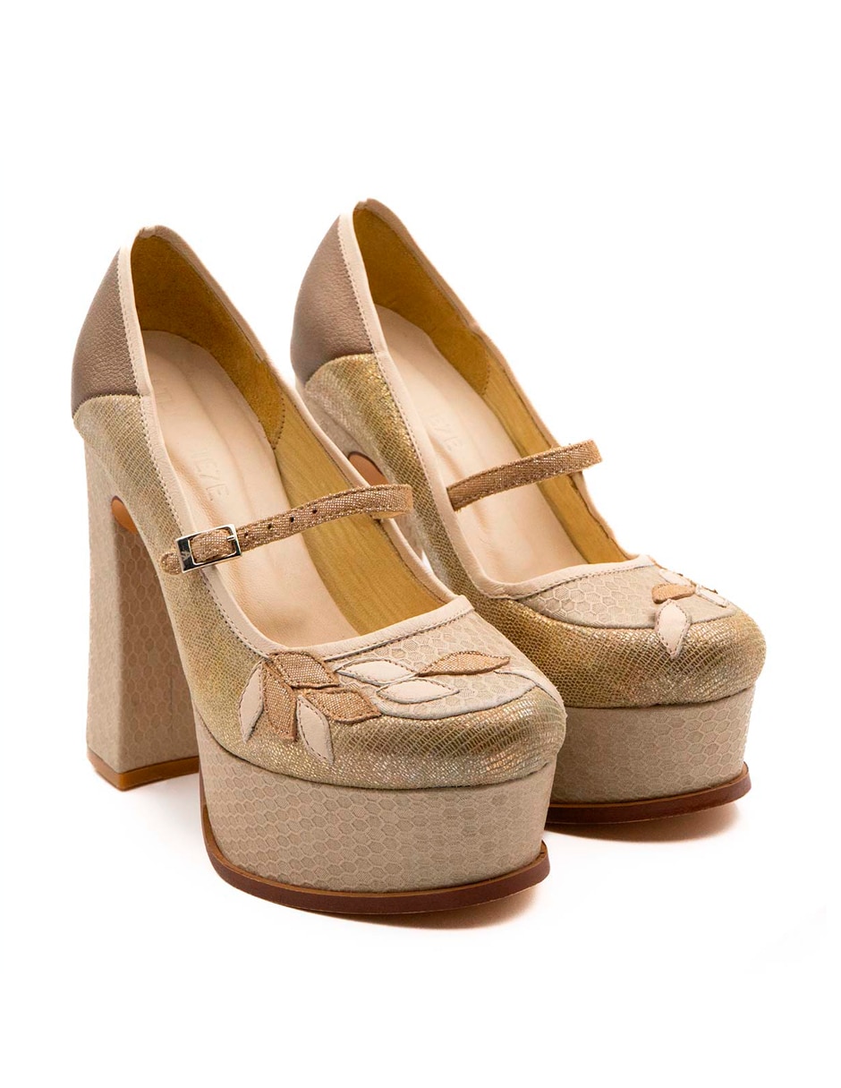 Zapatilla de piel 7