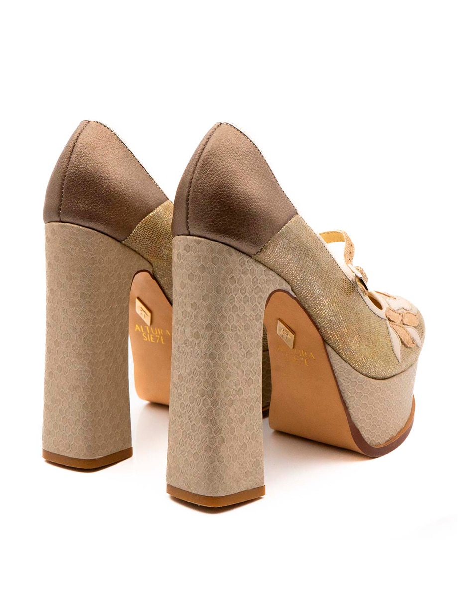 Zapatilla de piel 8