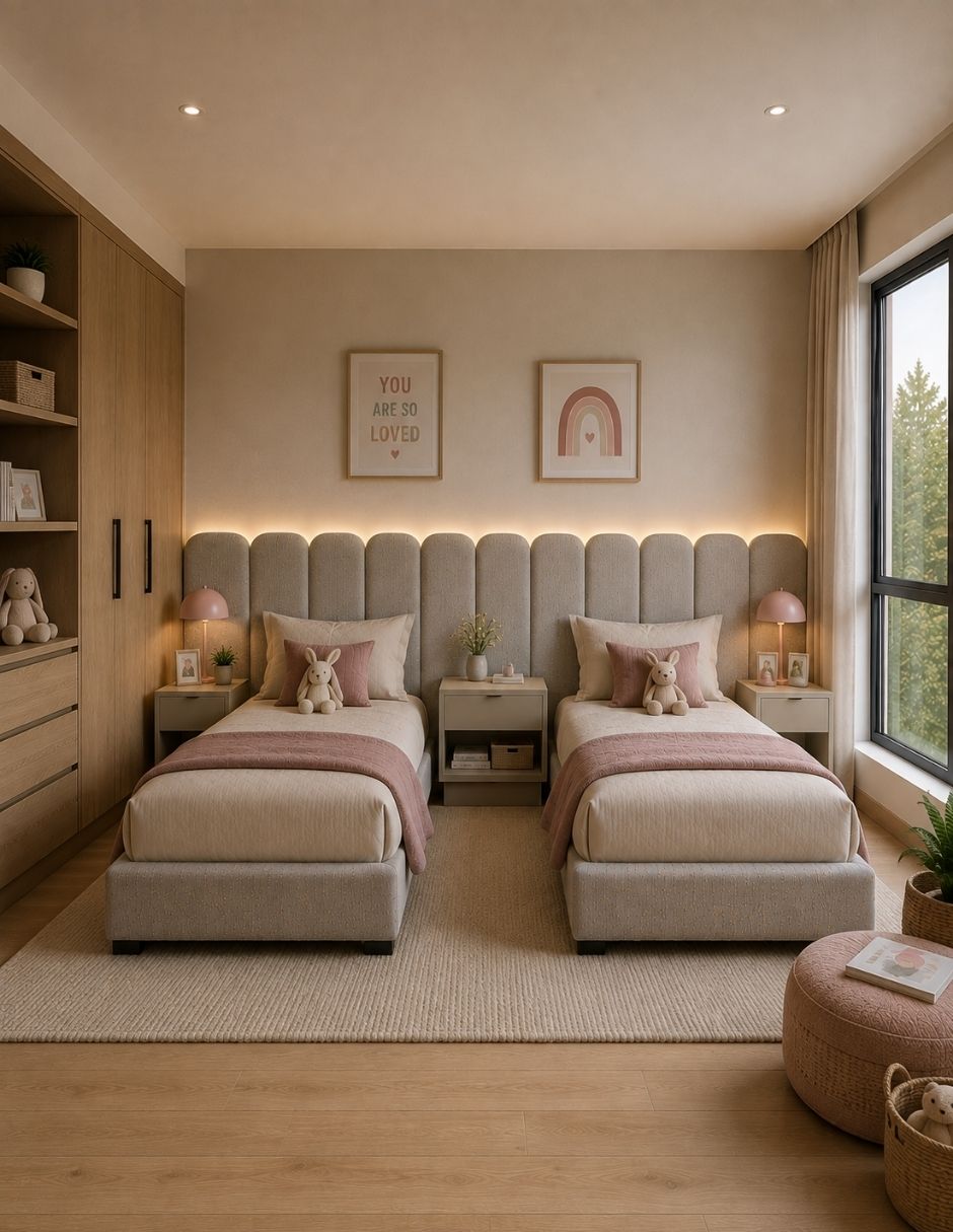 Cama aura happy waves de tela 5