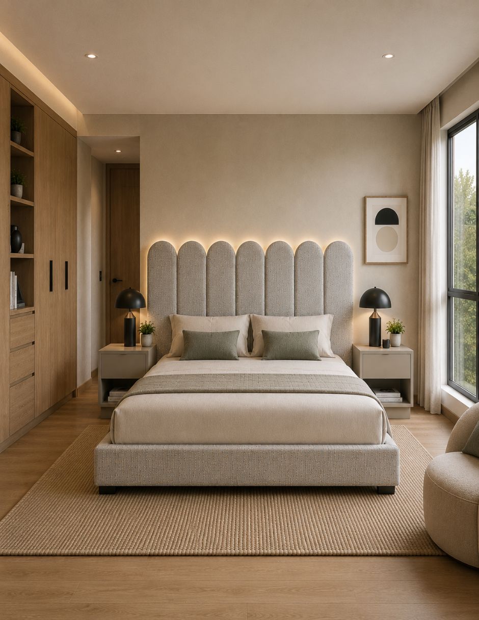 Cama aura happy waves de tela 2