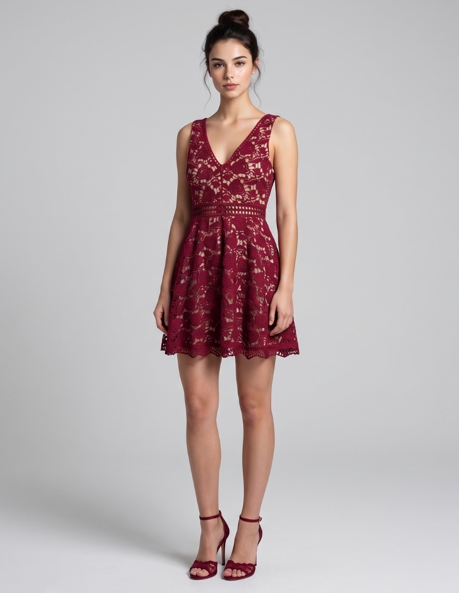 Vestido corto casual para mujer Vestido corto casual para mujer