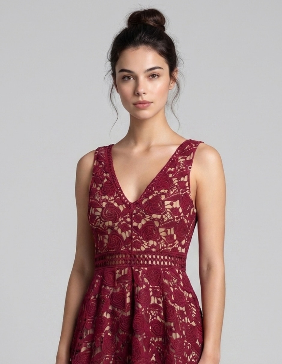 Vestido corto casual para mujer 3