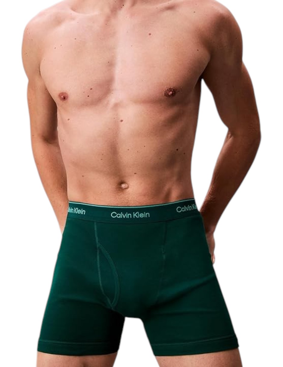 Bóxer brief de algodón para hombre 5 piezas