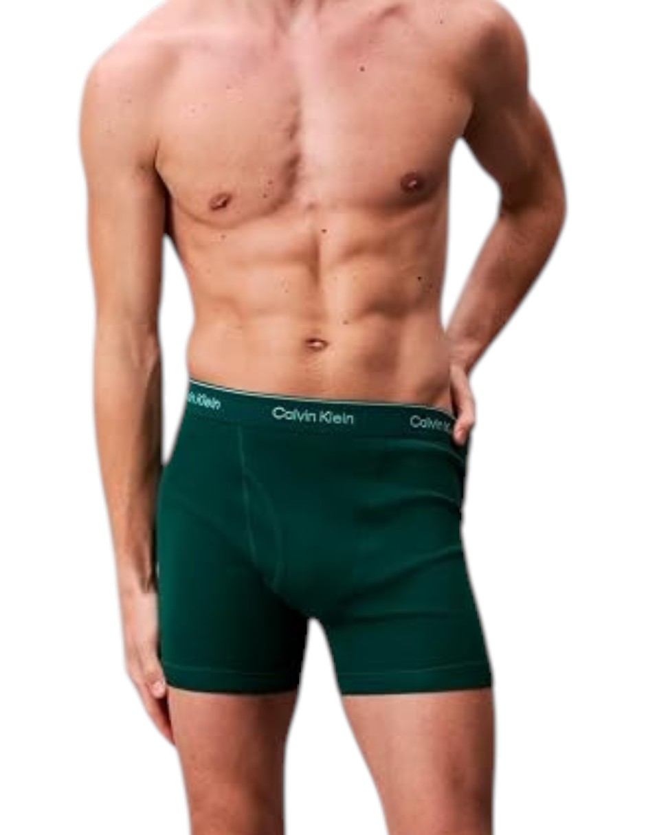 Bóxer brief de algodón para hombre 5 piezas