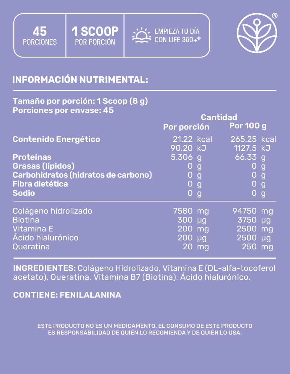 Colágeno Hidrolizado con colágeno 5