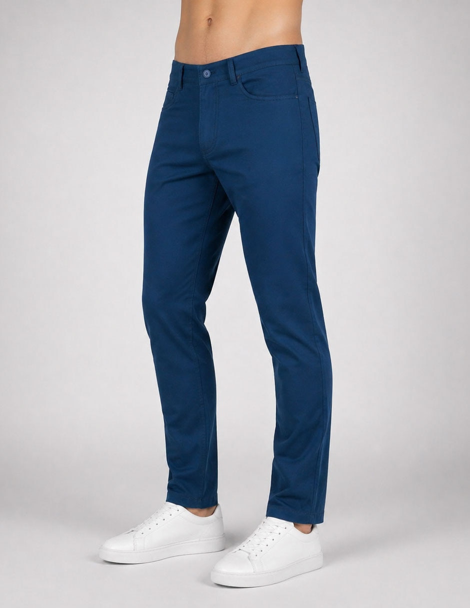 Pantalón de vestir slim para hombre 6