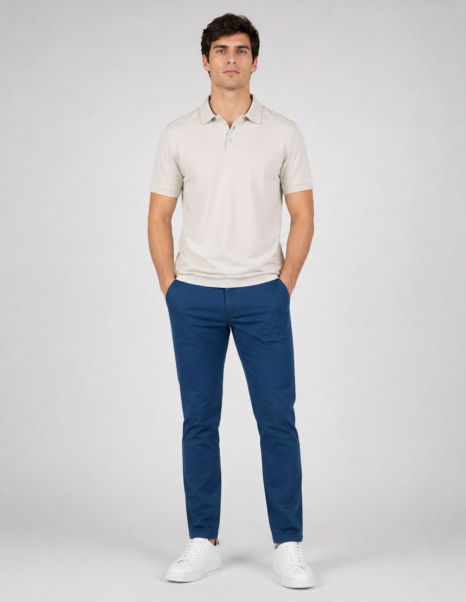 Pantalón de vestir slim para hombre 7