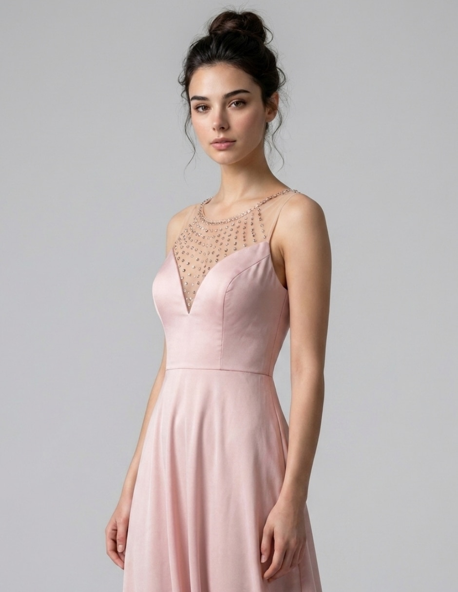 Vestido largo de fiesta para mujer 4