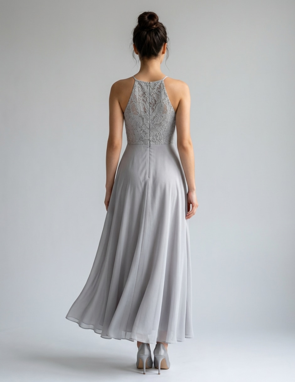 Vestido largo de fiesta para mujer 4