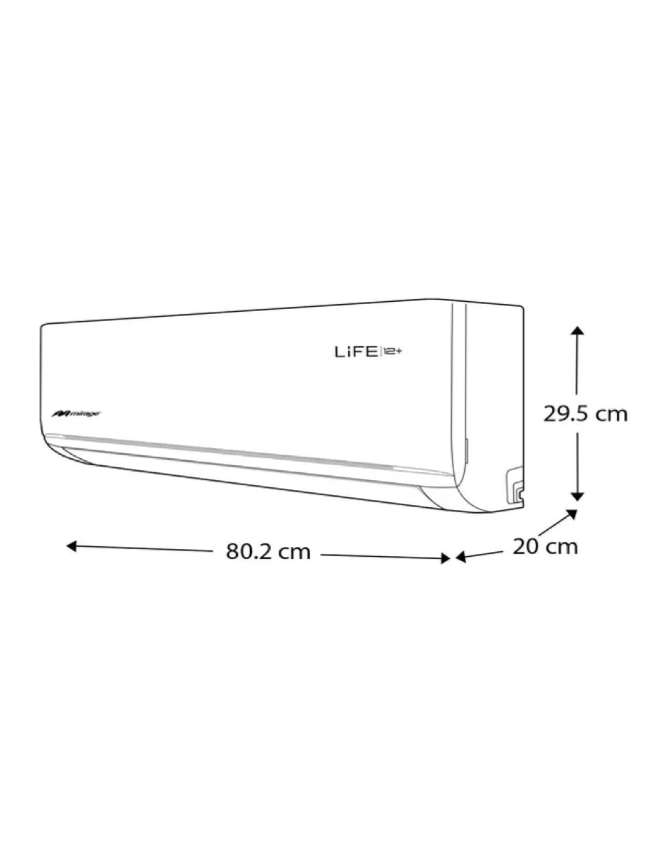 Aire acondicionado mini split Frío SETCLF121T 3