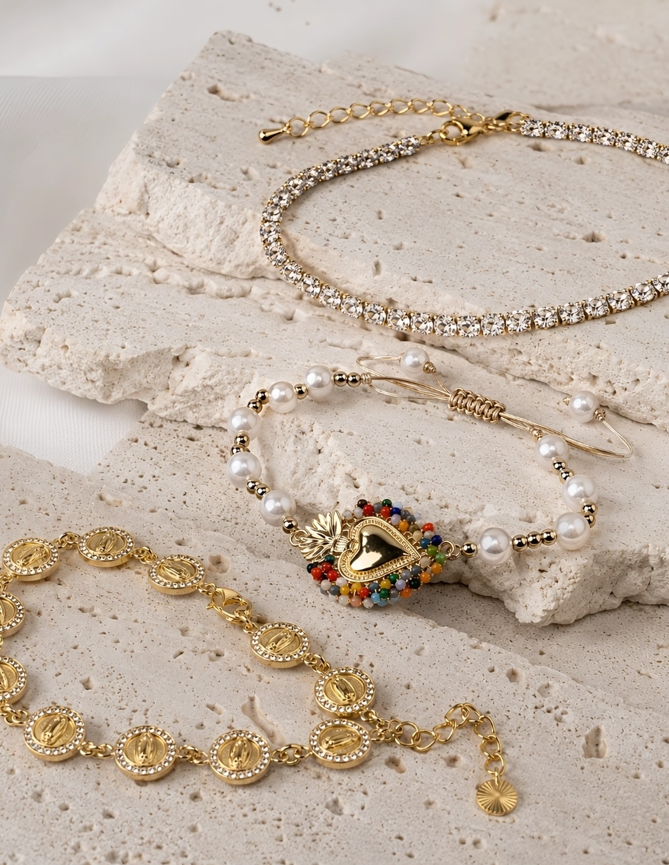Set de pulsera sacré milagritos 8