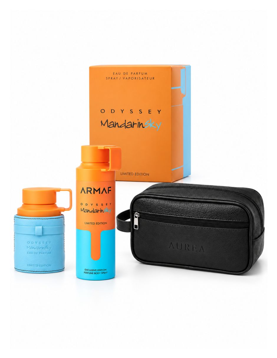 Kit Eau de parfum Odyssey Mandarin Sky + Body para unisex Kit Eau de parfum Odyssey Mandarin Sky + Body para unisex